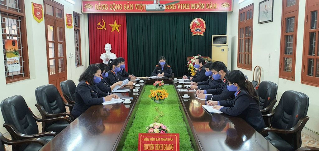 Viện KSND huyện Bình Giang vượt nhiều chỉ tiêu, kế hoạch 6 tháng đầu năm